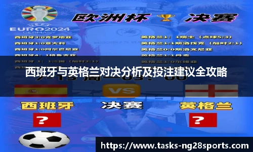 西班牙与英格兰对决分析及投注建议全攻略